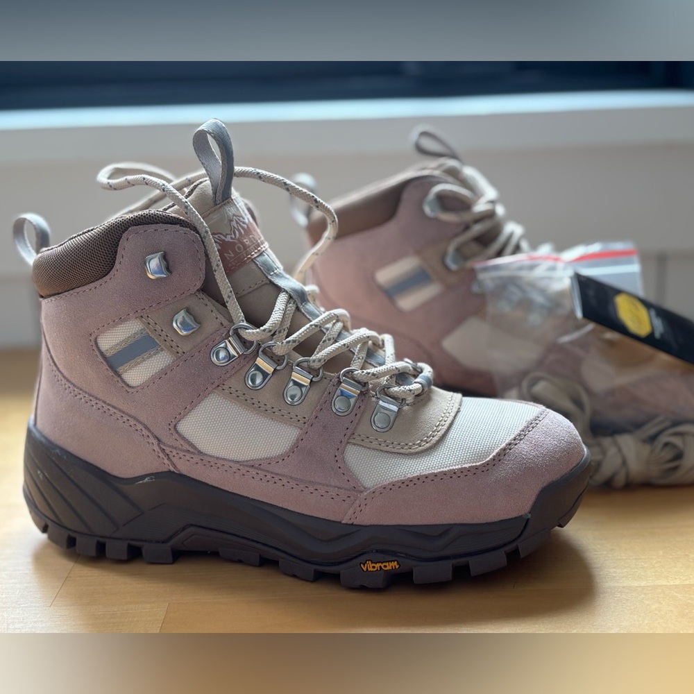 J. Crew by Nordic All Weather Boots - Blush, Tan and Cream, New with Tags